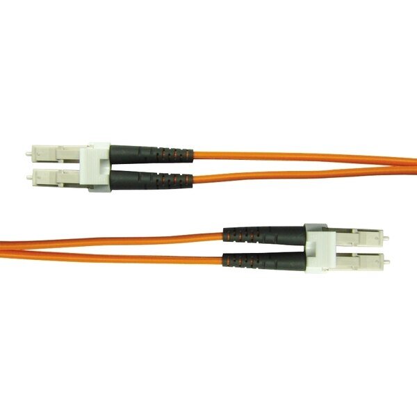 2-F JUMPR 32.8FT/10MT 62.5/125, LC TO LC CERAMIC TIP, OM1, Compulink, Mfr#: LCCLCCD10